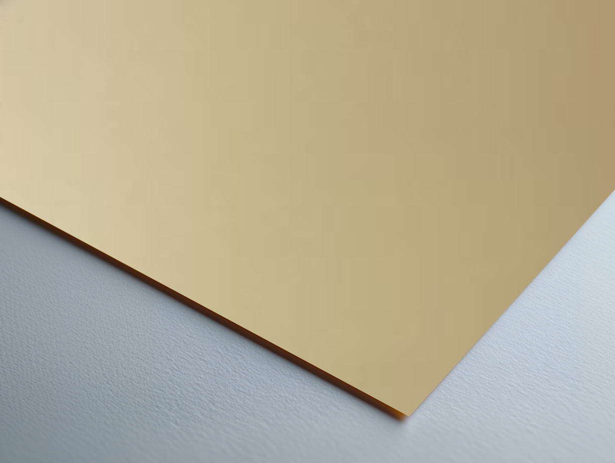 กระดาษกล่องอลูมิเนียมฟอยล์สีทองด้าน