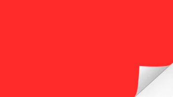 สติกเกอร์กระดาษปอนด์สีแดง