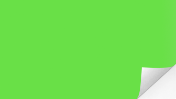 สติกเกอร์กระดาษปอนด์สีเขียว