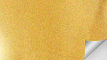 สติกเกอร์พลาสติกสีเงินเกล็ดทอง