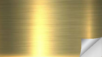 สติกเกอร์พลาสติกสีทองลายเส้น